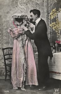 Pareja coqueteando de French Photographer